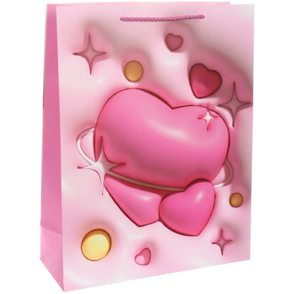 Пакет подарочный «Шарики в воздухе» 31*40*12 см, микс