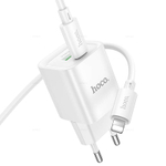 Зарядное устройство для Lightning Hoco C147A PD20W+QC3.0 (white)