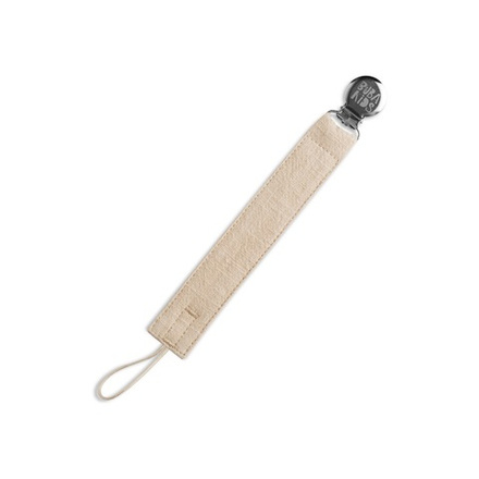 Держатель для пустышки из крапивы рами - Экрю