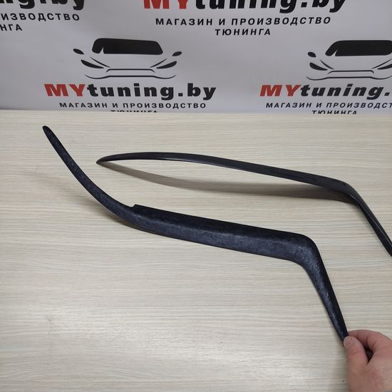 Реснички на фары для Audi 100 C4