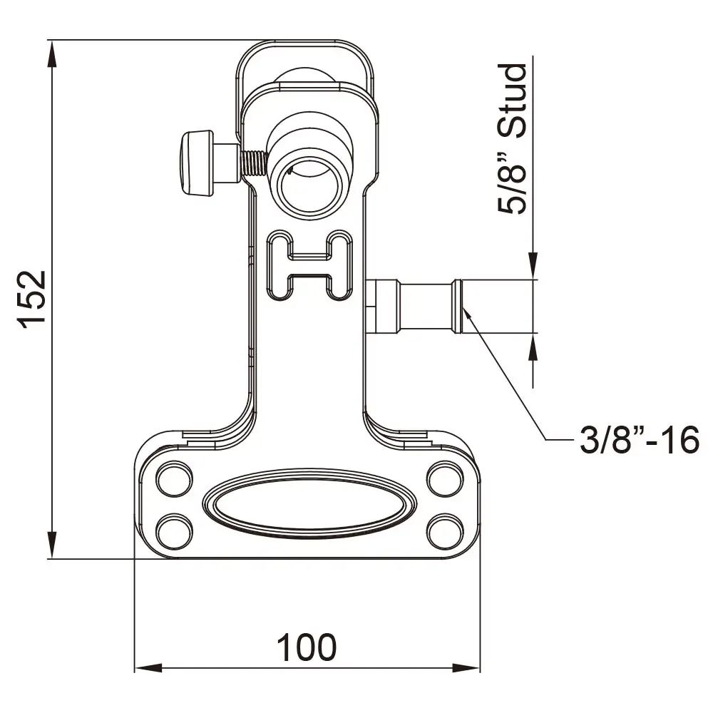 Зажим KUPO KCP-360B ALLI CLAMP