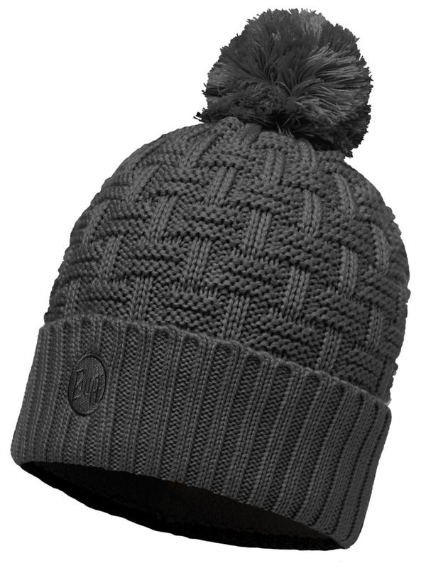 Шапка вязаная с флисом Buff Airon Grey Melange Фото 1
