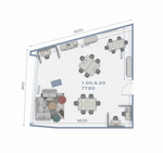 Smart-офис в БЦ Сити Строгино 77,8 кв.м.