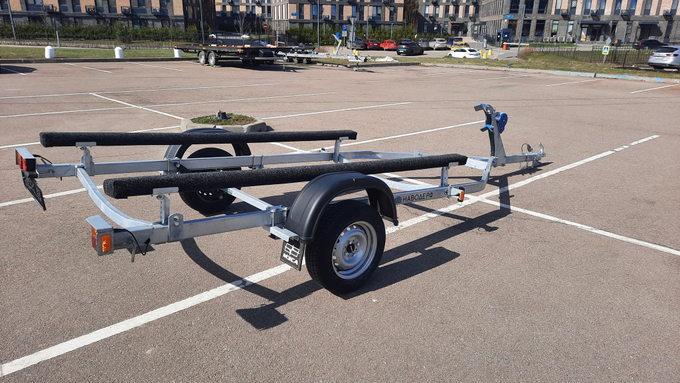 Лодочный прицеп МЗСА 81771E.101 для лодок и катеров