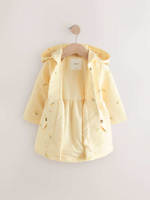 Плащ с капюшоном для девочки Next E25-131, Светло-желтый