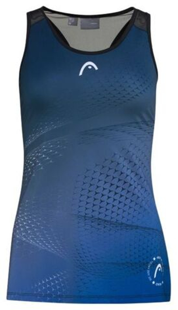 Женский топ теннисный Head Play Tech Tank Top W - небесный