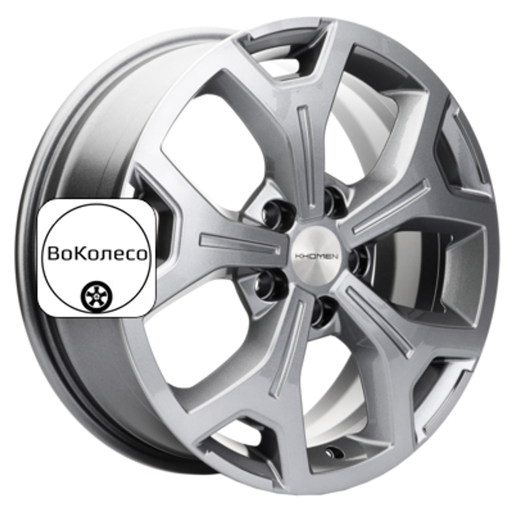 7x17/5x114,3 ET37 D66,5 KHW1710 (Jolion) Gray Khomen Wheels