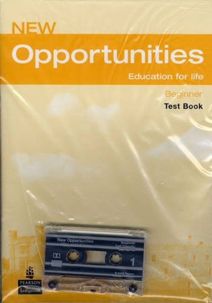 New Opportunities Beg Test Book Pack +A