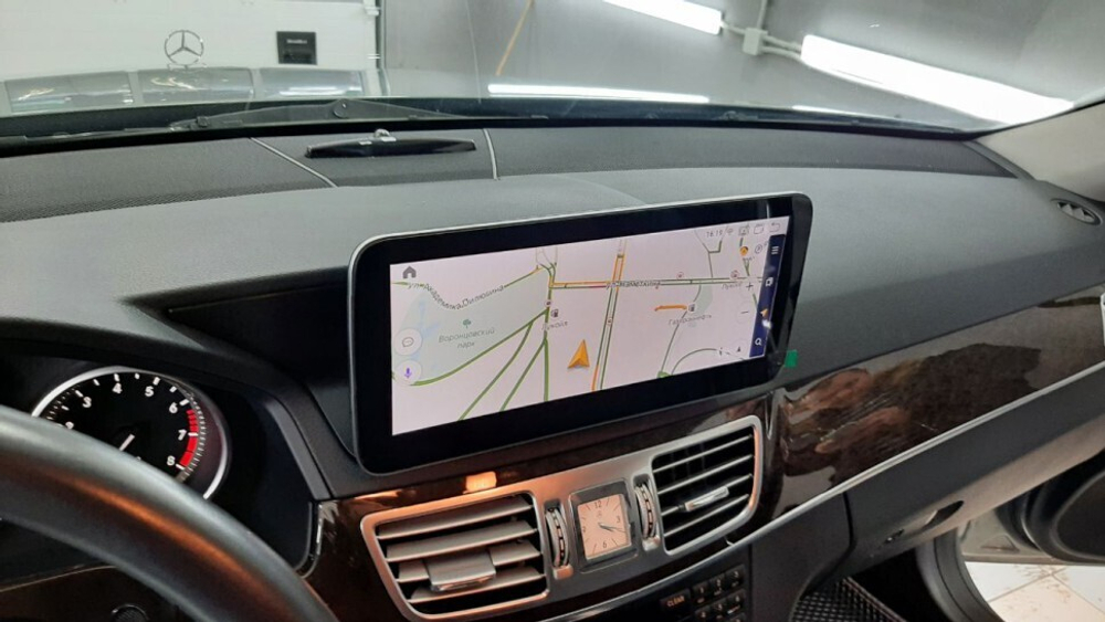 Магнитола Mercedes-Benz E-класс W212 седан 2009-2012 NTG 4.0 - Carmedia MKD монитор 10.25", Android 11, 6Гб+128Гб, CarPlay, SIM-слот