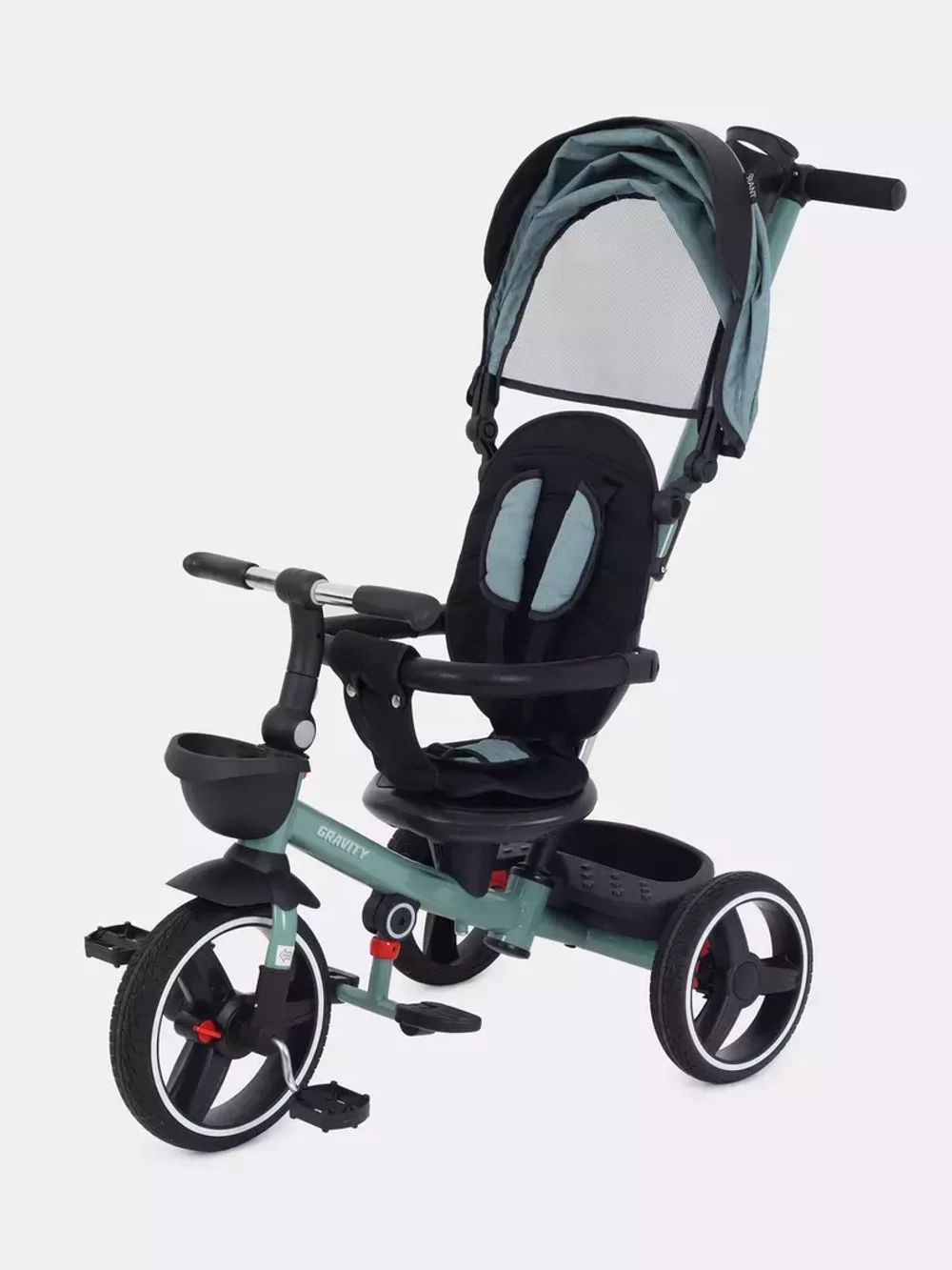 Детский трехколесный велосипед RANT RB200 "GRAVITY" (Ocean green)