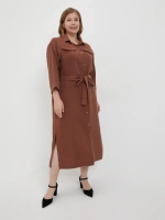 Платье с поясом