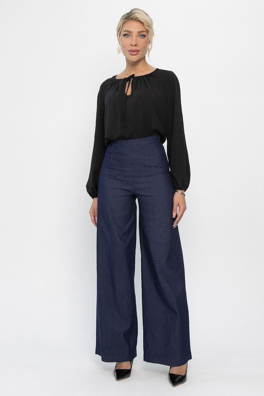 Брюки Жанин (джинс) Б13849-10М LT Collection