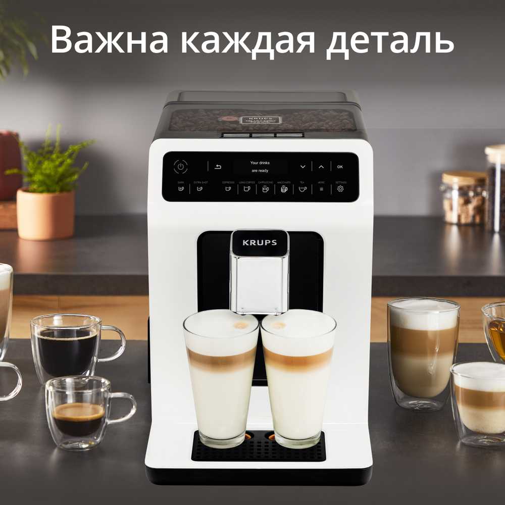 Автоматическая кофемашина Krups Evidence EA890110