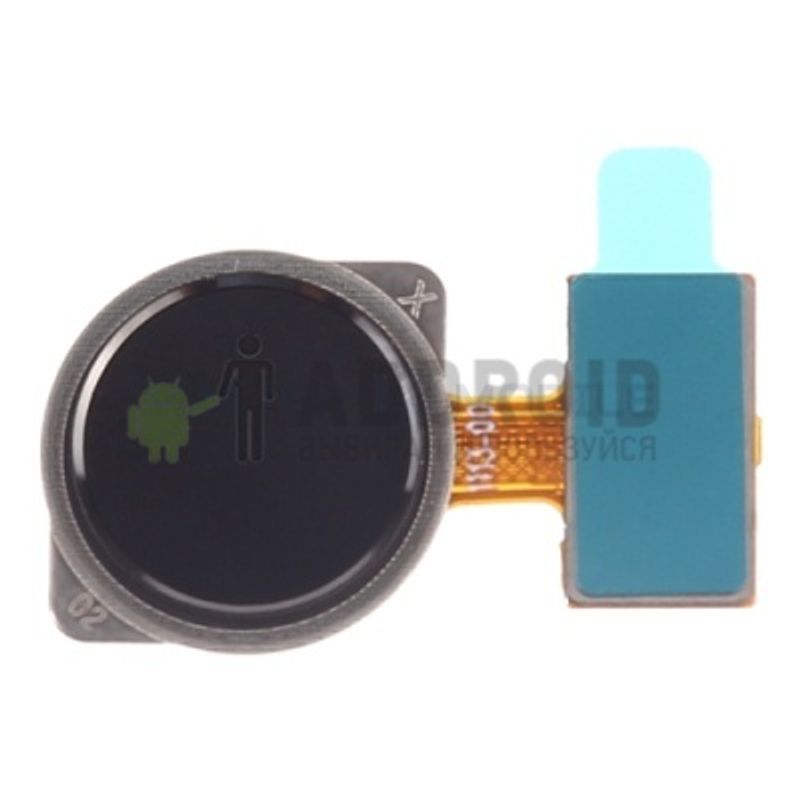 Сканер отпечатка пальца для Xiaomi Redmi Note 7 (чёрный)