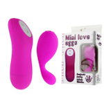 Маленький вибромассажер с пультом ДУ Mini Love Eggs (Цвет: фиолетовый)