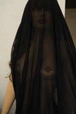 Сетка трикотаж черная