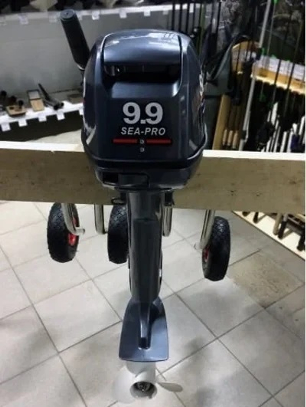 Лодка ПВХ Polar Bird PB-360M-nd Merlin (Кречет) + 2х-тактный лодочный мотор SEA PRO OTH 9.9S