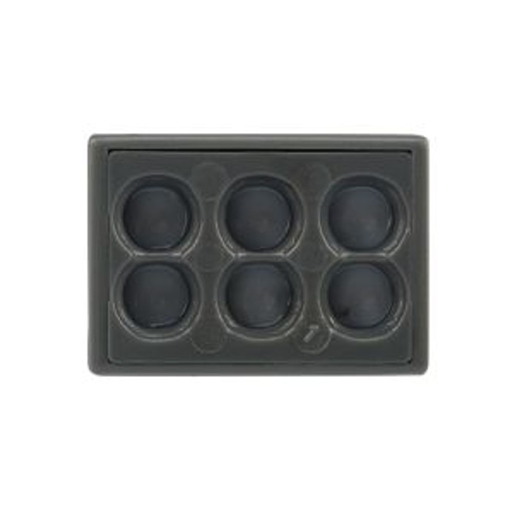 Экспресс-клемма с пастой СМК 773-306, 6-проводная до 2,5 мм², серая (50 шт/уп) REXANT