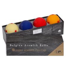 Шары Super Aramith Pro-Cup Carom ø61,5мм 4шара