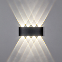 343047 Светильник GEMMA 8х1W LED 880LM G ЧЕРНЫЙ 4000K IP65