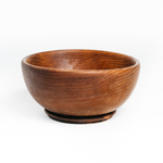 Деревянная тарелка Art of Siberia из цельного куска древесины кедра, глубокая, 18 см. T96