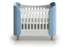 Кровать-трансформер Ellipse Kidi Soft mini Голубая