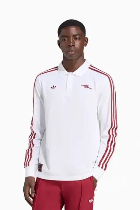 Футболка с длинными рукавами adidas Arsenal FC 25/26 Terrace Icons Polo - белый