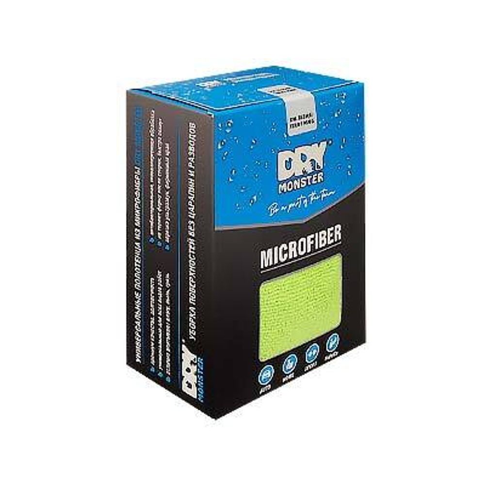 Dry Monster TERRY KING Микрофибра универсальная 35х35 6шт.