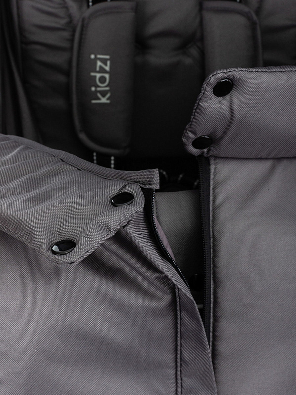 Прогулочная коляска Kidzi Storm Gray
