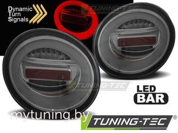 Задние фонари для Volkswagen New Beetle (98-05) LED динамические темные
