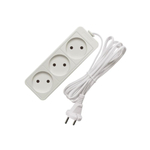 Удлинитель бытовой 3 гн, 5 м, ПВС, б/з, 2200 Вт, Союз, 481S-1305