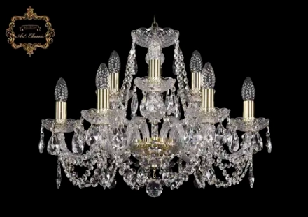 Подвесная люстра Art Classic 11.11.6+3.195.Gd.Sp