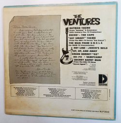 Винтажная виниловая пластинка The Ventures The Ventures (USA 1966)