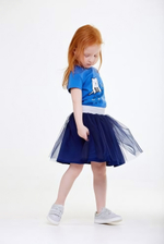 Юбка детская UMKA 92, Синий 207-009-02-192
