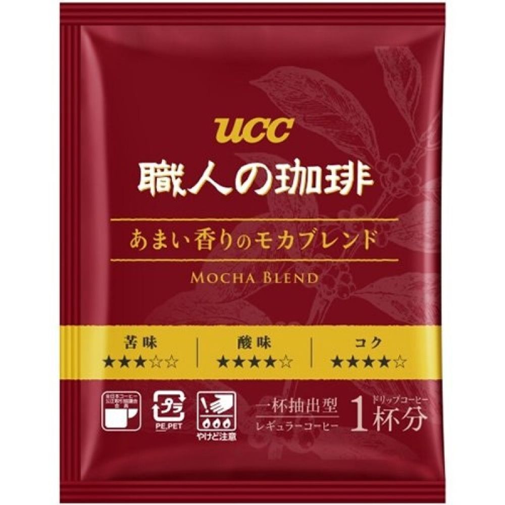 Кофе молотый UCC Mocka Blend в дрип-пакетах, 8 шт