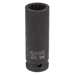 Головка ударная глубокая 18мм (12гр.), 1/2'' RockForce RF-4488518