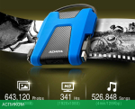 Внешний накопитель A-Data HD680 1Tb AHD680-1TU31-CBL синий