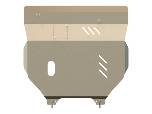 Защита картера и КПП Sheriff для Jeep Liberty (MK74) 2007-2016 арт.04.0952