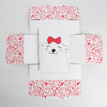 Коробка складная «Тебе», 15 х 15 х 8 см