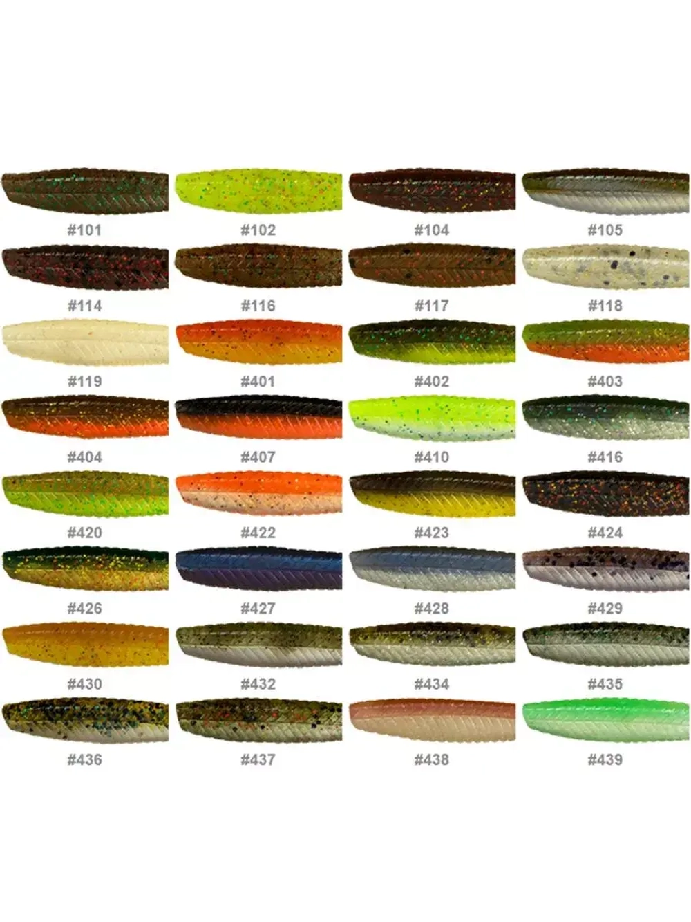 Виброхвост Pontoon21 Homunculures Ratta, 2.75'', длина 69,9мм, вес 2,4гр, цвет 416, в упаковке 8шт