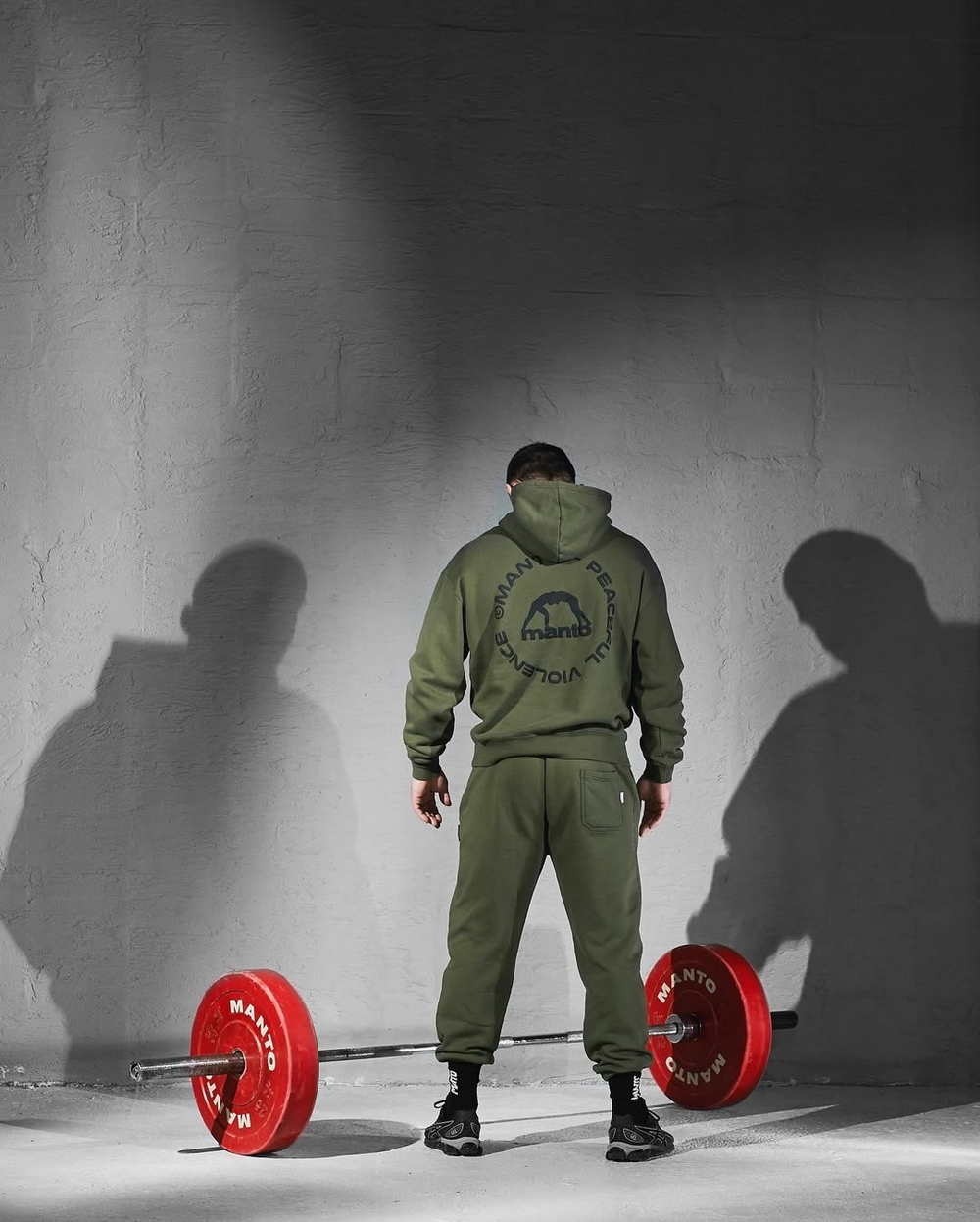Худи MANTO LABEL 25 OVERSIZE хаки