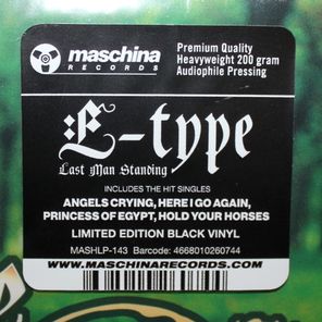 E-Type / Last Man Standing (LP)
