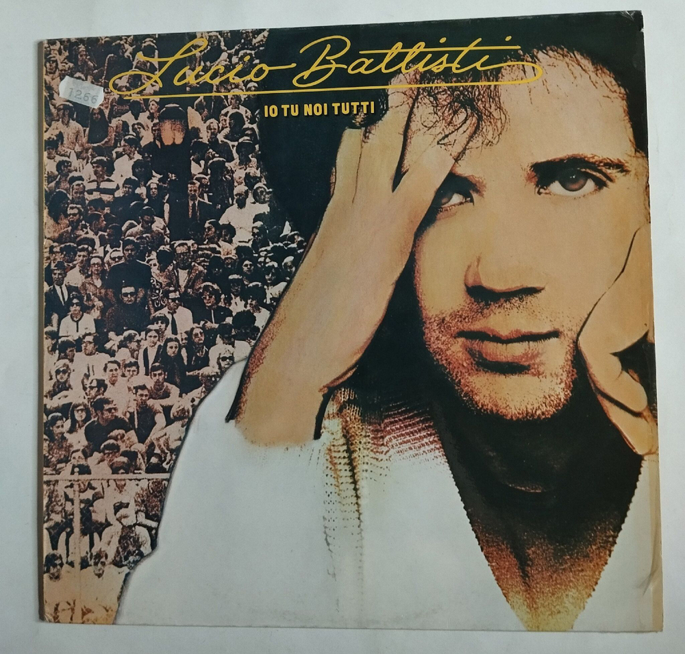 Винтажная виниловая пластинка LP Lucio Battisti Io Tu Noi Tutti (Germany 1977)