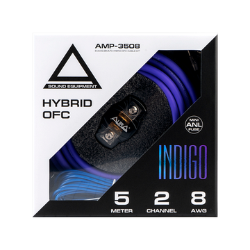 Комплект подкл. AURA AMP-3508 2*8GA