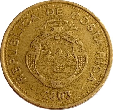 25 колонов 2003 Коста-Рика