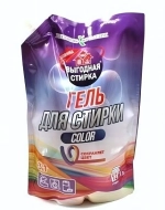 Гель для стирки ВЫГОДНАЯ СТИРКА Color 1 л Дой-пак