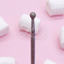 1482 Фреза алмазная шаровидная синяя (средняя зернистость) 3 мм