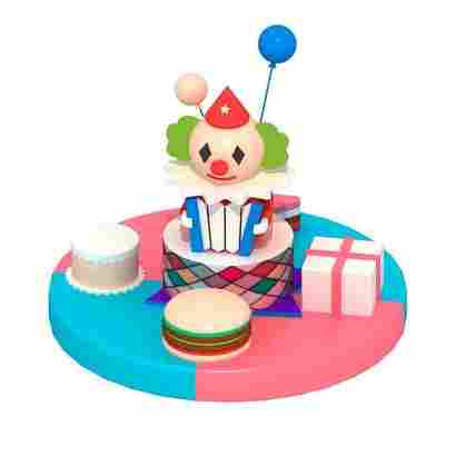 Детский аттракцион 4kids Карусель «Сюрпризик» c электроприводом