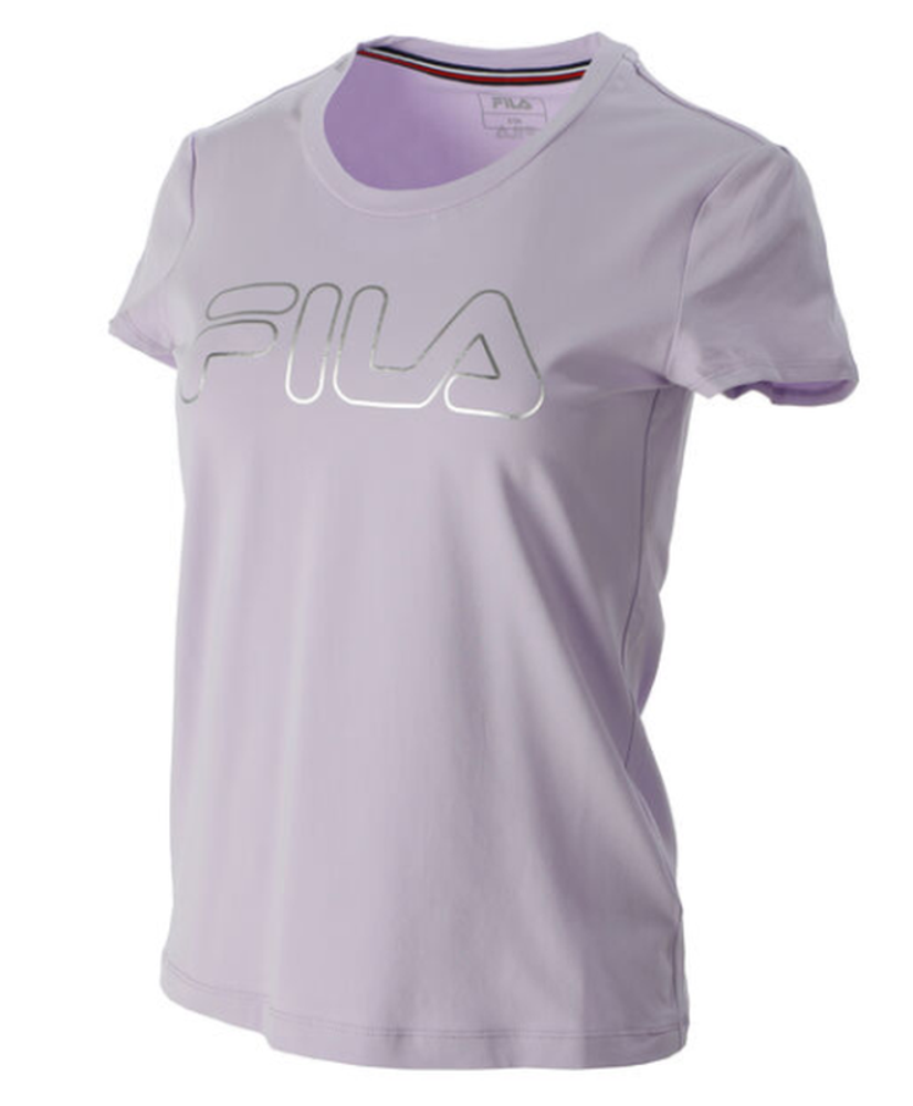 Женская футболка теннисная Fila T-Shirt &quot;Reni&quot; W - поясtel lilac
