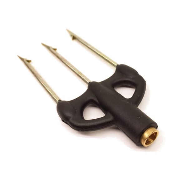 Наконечник трезубец Sigalsub Fiocina Mini 60 с гальваническим покрытием в нейлоне